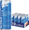 Redbull Blue Edition (Juneberry) Boisson gazeuse, Boisson Énergisante 12x250ml
