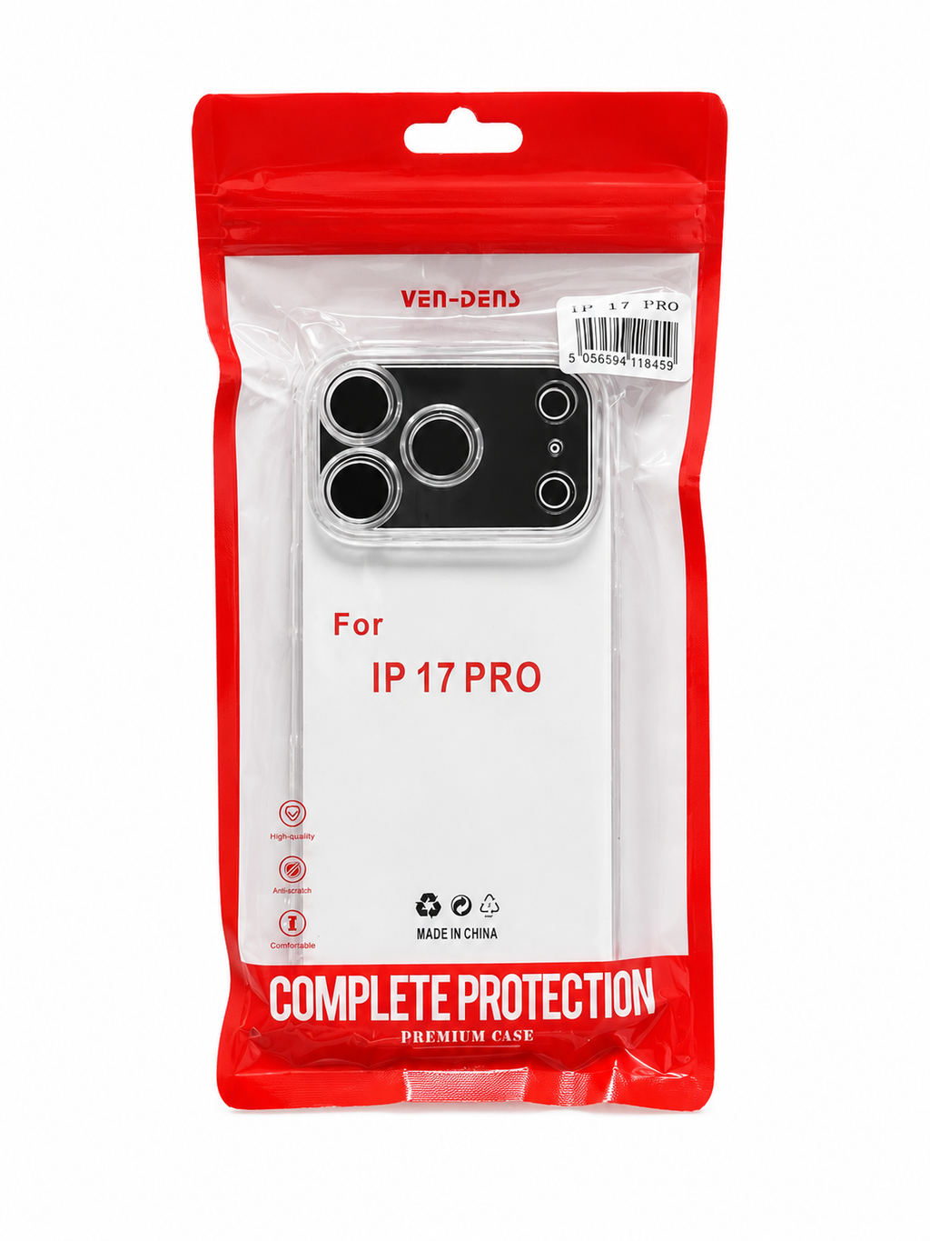 Premium Clear Phone Case for iPhone 17