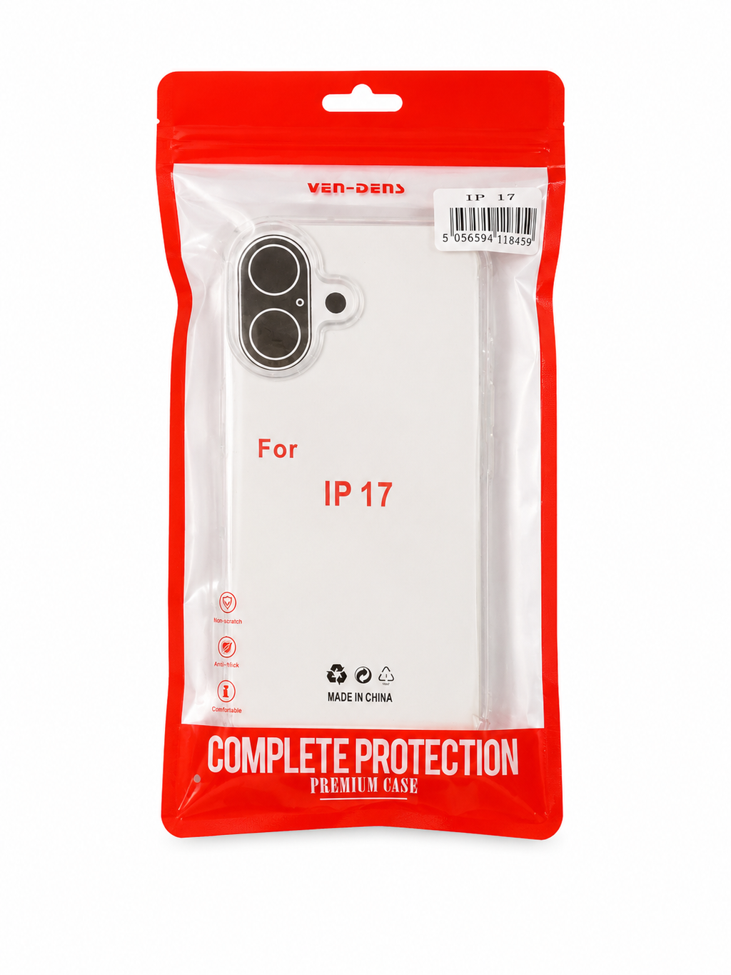 Premium Clear Phone Case for iPhone 17
