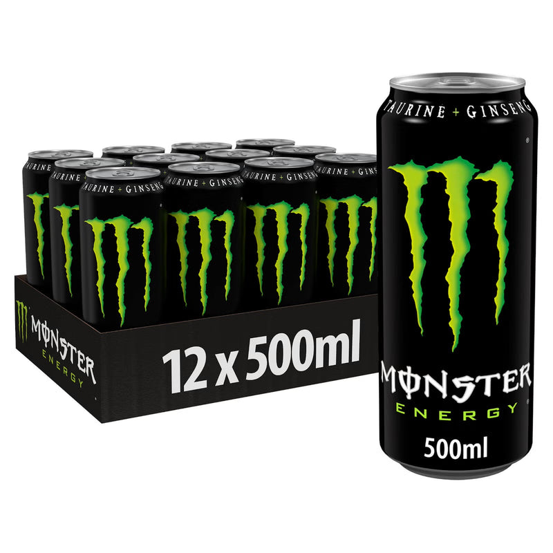 Monster Energy (original) 500 ml (12pk)