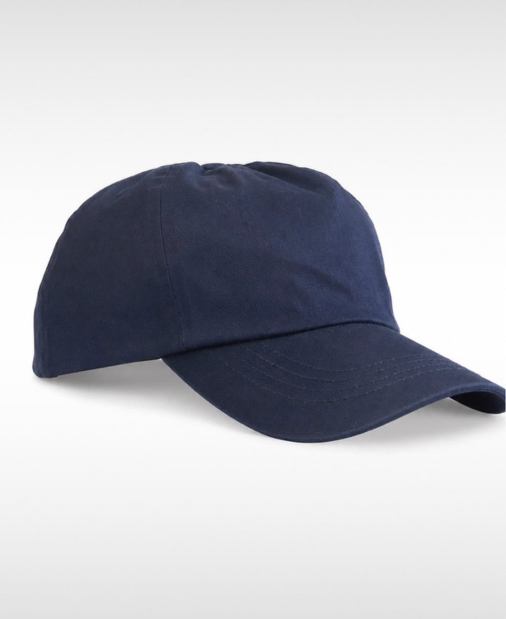 Plain Navy Cap – Velcro Adjustable Unisex Hat