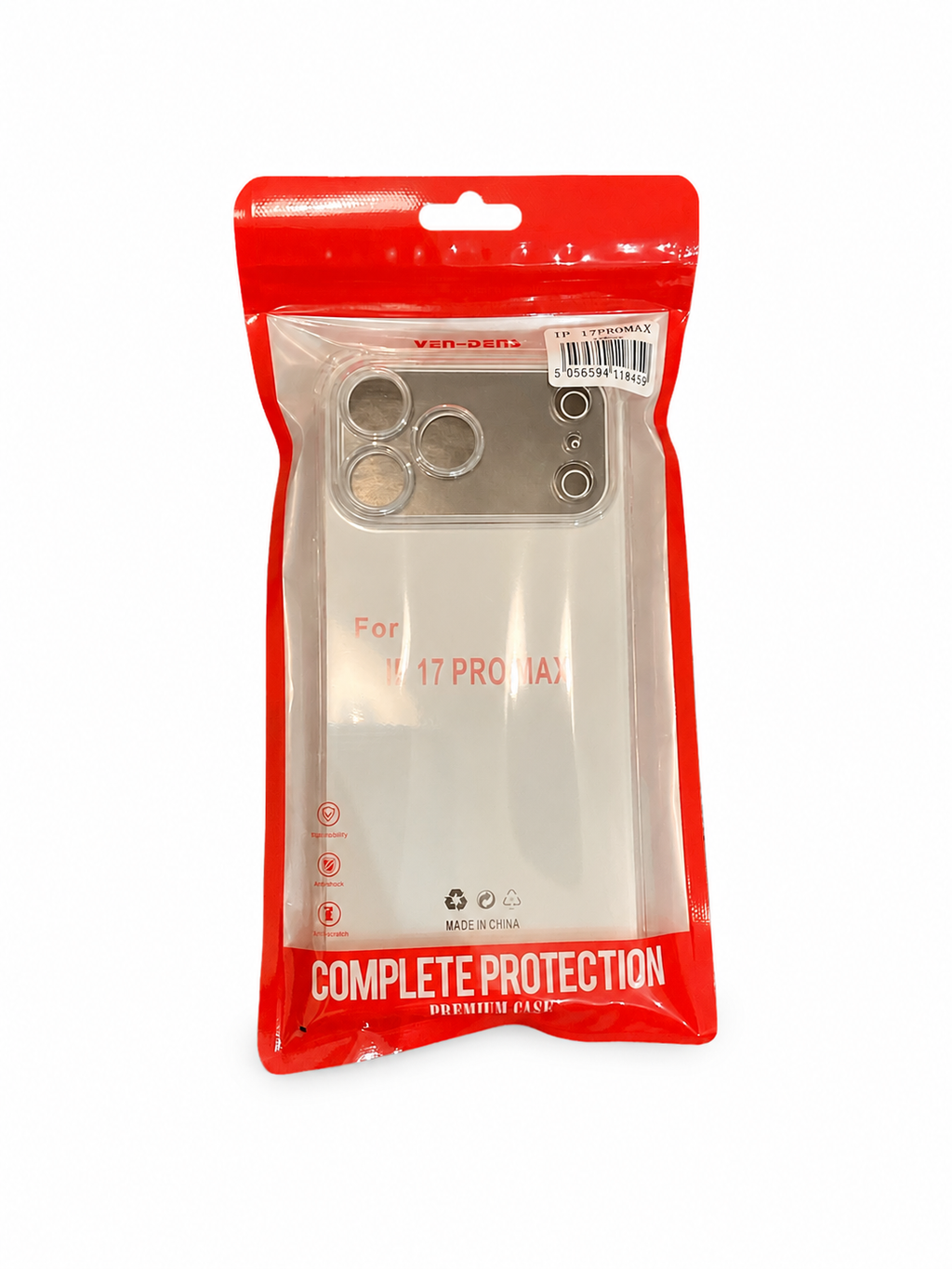 Premium Clear Phone Case for iPhone 17