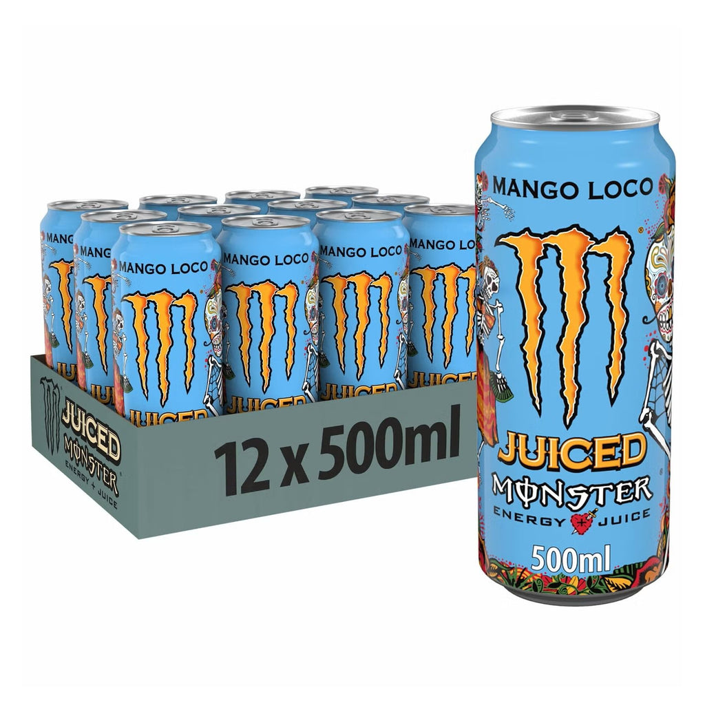 Monster Energy (Mango Loco) 500ml (12pk)
